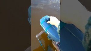 Байдарка Хатанга 3 с мотором Ямаха 2,обзор конструкции привода мотора,(поворот,газ,глушение).