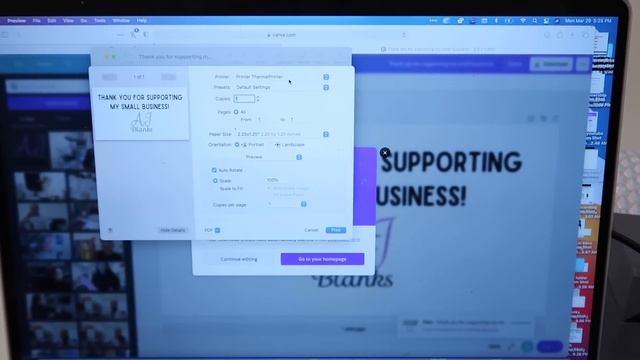 How to Make Stickers For Your Business With Rollo Thermal Printer! Small Business Stickers смотреть онлайн