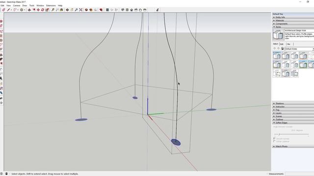 Modeling a Stool in SketchUp - SketchUp Quick Tutorials смотреть онлайн