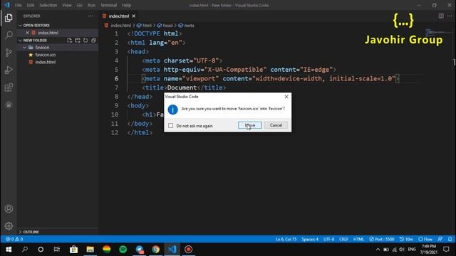 Qanday qilib web sahifaga favicon qo'shish mumkin? смотреть онлайн