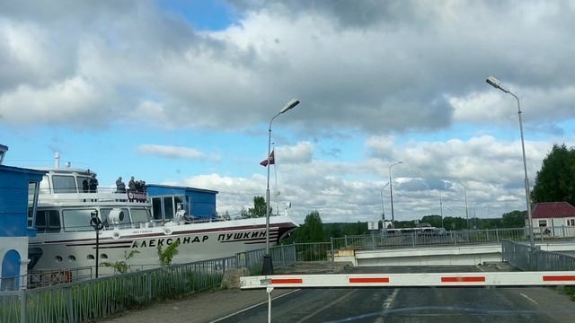Разводной мост в Карелии. (Повенец. Беломорско-Балтийский канал) смотреть онлайн