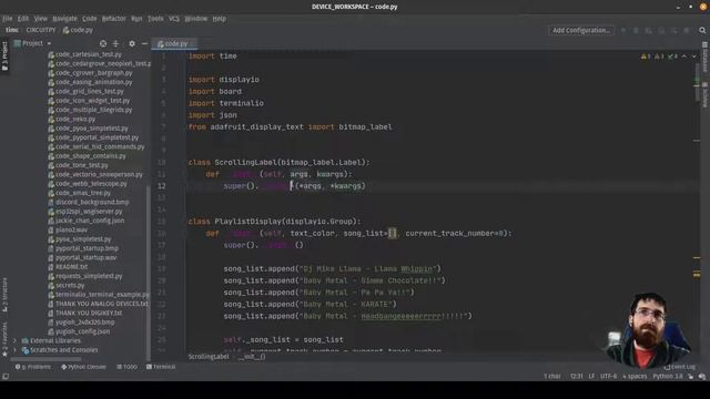 CircuitPython + PIL + Llamas смотреть онлайн