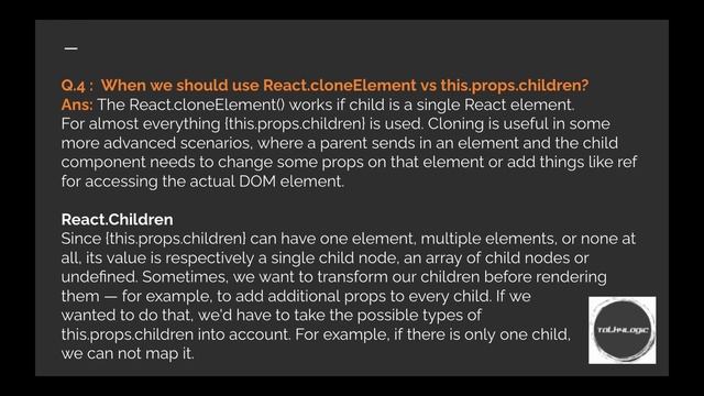 Tricky React Interview Questions with Answers | React Questions and Answers | React Questions смотреть онлайн