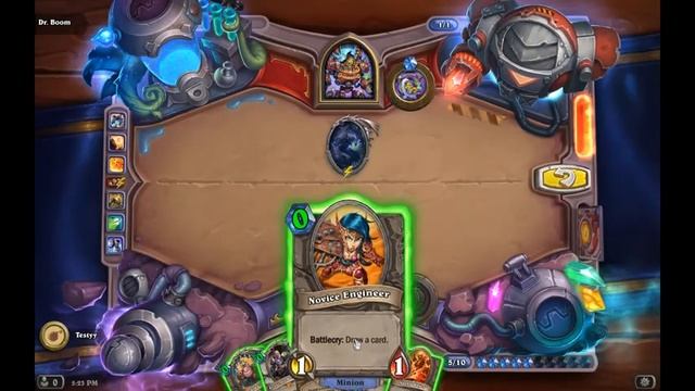 Solution Secret Lab Puzzle Mirror: Hello Darkness - Dr. Boom (3/4), Hearthstone Boomsday смотреть онлайн