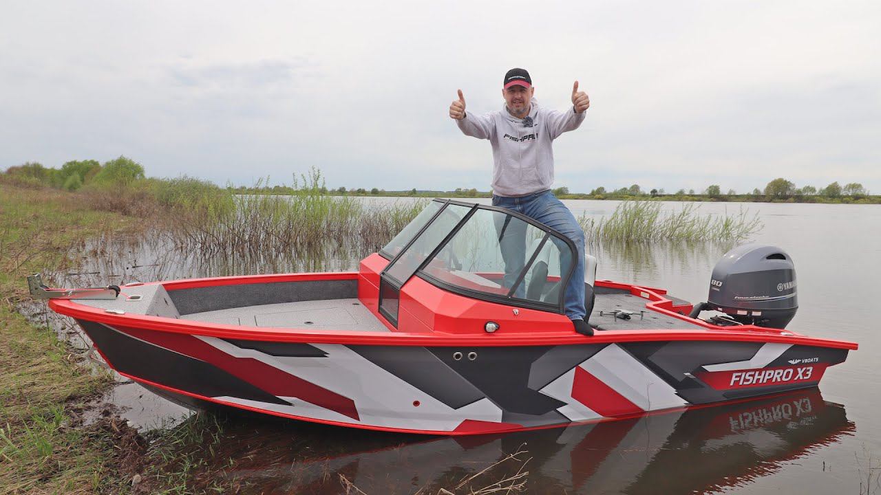 ИСПЫТАНИЯ на Воде НОВОЙ ВОЛЖАНКА FishPro Х3!!! Бескомпромиссно КАЧЕСТВЕННАЯ лодка!