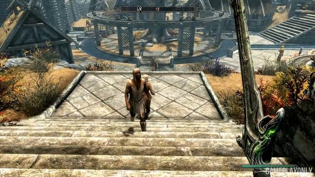 Skyrim Special Edition - God Weapons & Armour MOD Fun смотреть онлайн