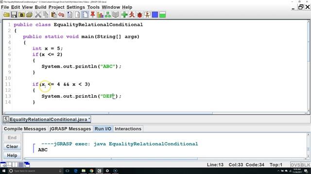 Boolean Expressions (Java Tutorial) смотреть онлайн