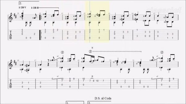 TAB/Sheet: Rondo by Francesco Molino [PDF + Guitar Pro + MIDI]