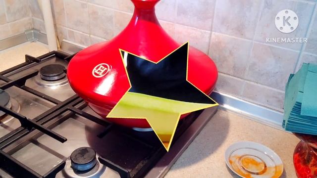 Тажин с курицей и овощами по-магрибски/Обзор тажина Франция Flame ? Emily Henry/ Moroccan tagine смотреть онлайн