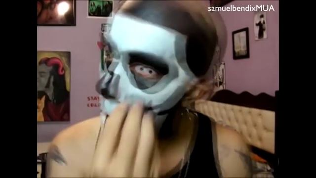 MAKEUP TIMELAPSE (PAPA EMERITUS II) | Samuel Bendix смотреть онлайн