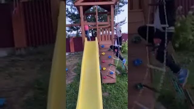 Детская площадка для дачного участка смотреть онлайн