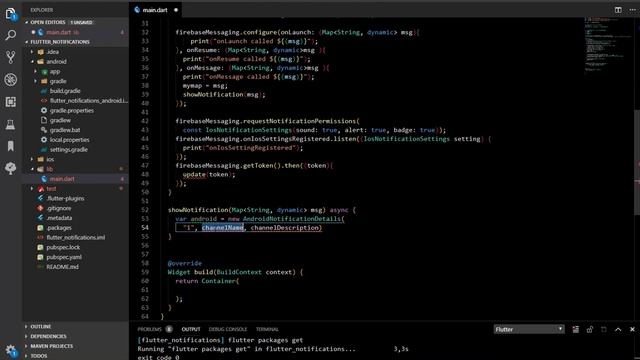 Flutter Notificaciones Firebase смотреть онлайн