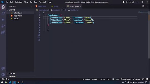 JavaScript for absolutely beginner -JavaScript JSON #56. смотреть онлайн