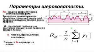 Шероховатость поверхности  Основные понятия и определение