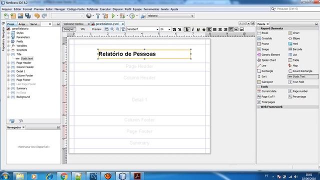 Criar um Relatório utilizando o iReport смотреть онлайн