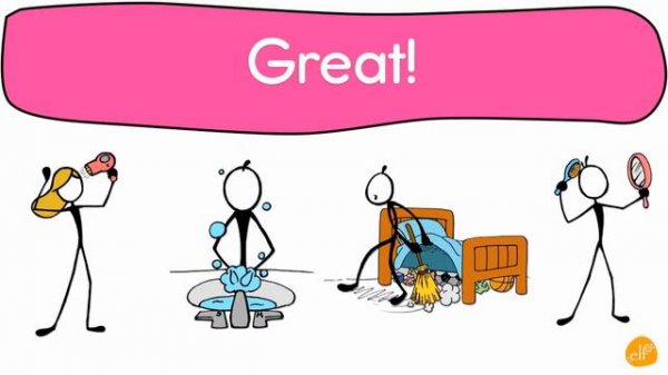 Learn Past Tense Verbs #1   Pattern Practice   Simple Past Tense by ELF Learning