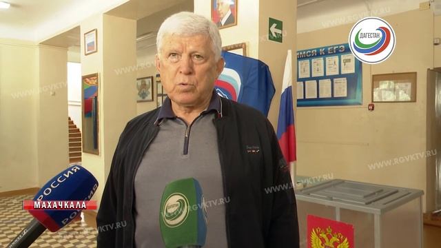 Хизри Шихсаидов принял участие в выборах смотреть онлайн