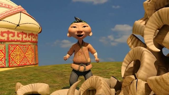 Алдар Косе - Қошқар мүйізі -- AZIA ANIMATION смотреть онлайн