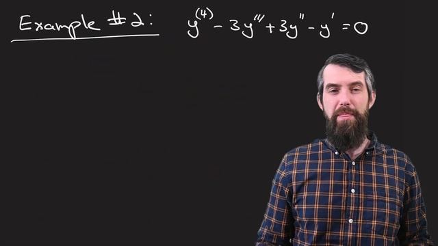 Higher Order Constant Coefficient Differential Equations: y'''+y'=0 and y''''-3y'''+3y''-y'=0 смотреть онлайн