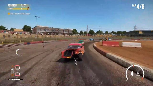 Wreckfest Carnage At Kingston Raceway смотреть онлайн
