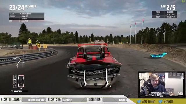Reverse Cam Race | Wreckfest Online #70 смотреть онлайн