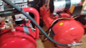 Два компрессора как один. Сечение пневмолиний.