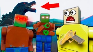 ИСПОЛЬЗУЙ СЕКРЕТНОЕ ОРУЖИЕ, ЧТОБЫ ВЫЖИТЬ! ЗОМБИ АПОКАЛИПСИС! ВЫЖИВАНИЕ В БРИК РИГС (Brick Rigs)