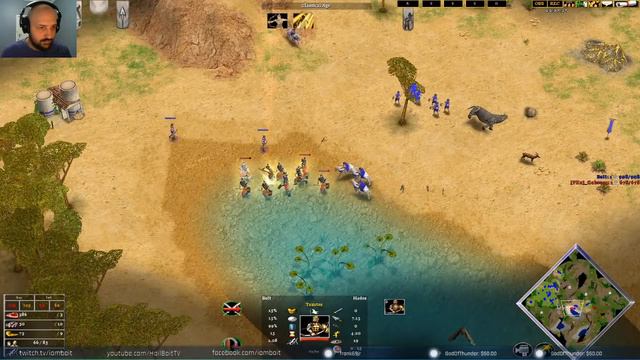 Ranked 1v1 Hades vs Loki - Age of Mythology: The Titans смотреть онлайн