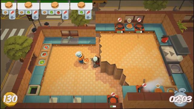 Overcooked 1-6 (2 Players, 3 Stars)