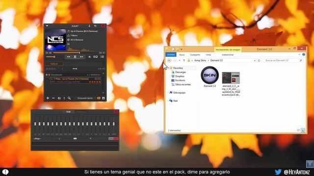 Descargar Skins Elegantes para Aimp 3 | ¡Excelentes! смотреть онлайн