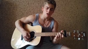 Игра на гитаре песни Волчонок!!