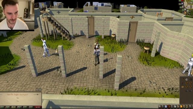 UIM Skiller Takes a New Girl Player Questing | King Kebbit #1 смотреть онлайн