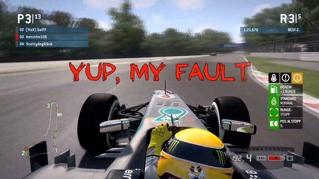 F1 2013 | Online Sprint Race #01 - Monza | HD+