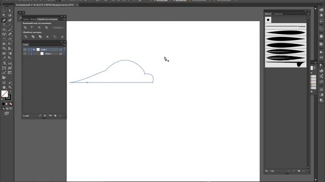 Урок Adobe Illustrator. Рисуем узоры с помощью своих арт кистей. смотреть онлайн