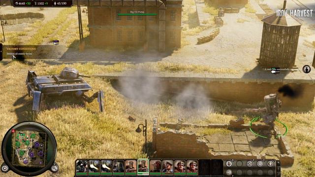 Iron Harvest-(Open Beta) PZM-7 Smialy vs Sd. KS 78 Isegrim смотреть онлайн