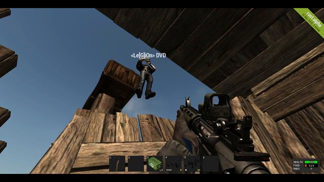 Rust ll Рейд с другом много лута ) смотреть онлайн
