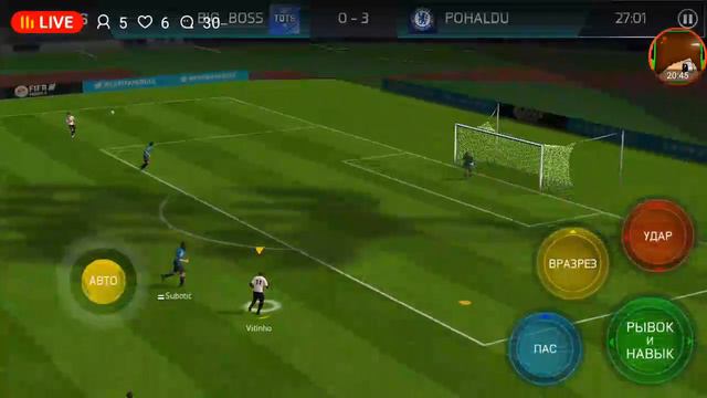 ВЕЧЕРНИЙ СТРИМ!!!!!!FIFA MOBILE 18 ПРОХОДИМ КОМПАНИЮ!!!!!! смотреть онлайн