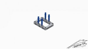 Манипулятор с тремя степенями свободы. Инструкция по сборке. LEGO EV3.