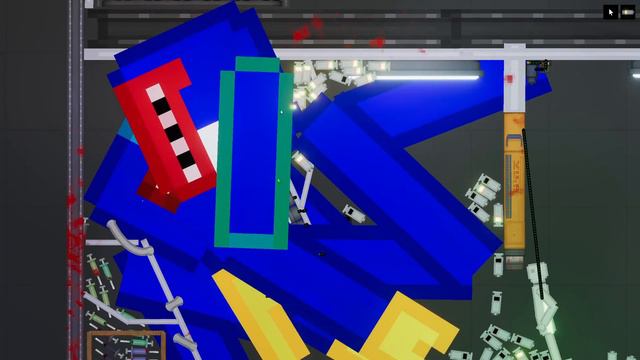 Huggy Wuggy Morphs into Godzilla Ragdoll in People Playground! смотреть онлайн