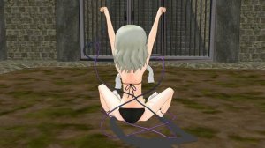 【くすぐりMMD】リクエスト　古明地こいし　M字くすぐり