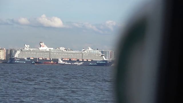 Суда, повстречавшиеся по пути из Петергофа в Санкт-Петербург. смотреть онлайн