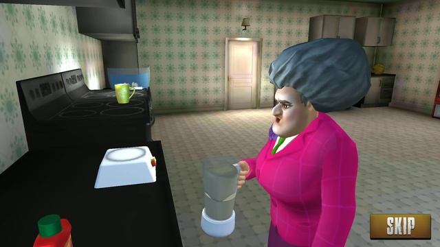 Scary Teacher 3D - Gameplay Walkthrough Part 92 New Update Santas Little Helper (Android, iOS) смотреть онлайн