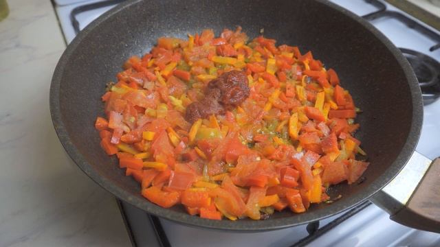 Фаршированные гнёзда на овощной подушке. Просто и вкусно. смотреть онлайн