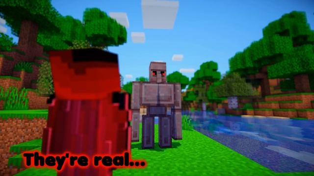 Netherite Golem vs. Diamond Golem - Minecraft смотреть онлайн