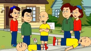 Caillou Beats Up 2 Caillous And Gets Grounded