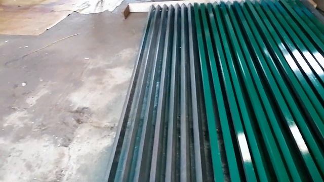 Покраска профильной трубы сразу со всех сторон? смотреть онлайн