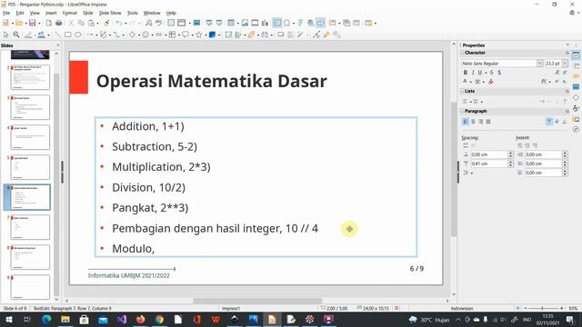P05. Pengantar Bahasa Python - Matematika Diskrit (INF3213) смотреть онлайн