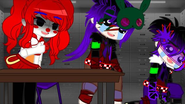 Jokes At The Job | Michael and William Afton | Gacha Club Short смотреть онлайн