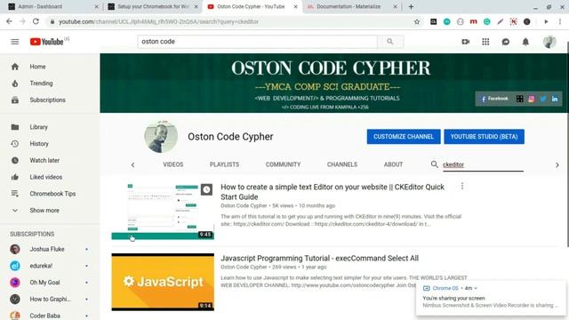 Tour Around My Website 2019 -SHARING CODE MADE EASY 2019 смотреть онлайн