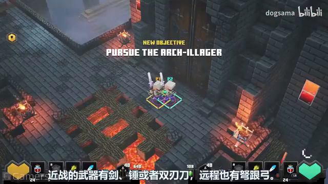Nintendo swicth Minecraft Dungeon Action Adventure Classic Demo смотреть онлайн